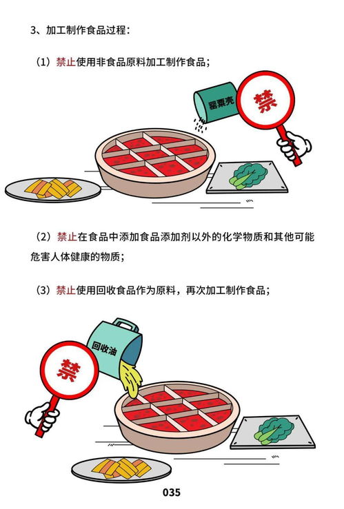 餐饮服务食品安全操作规范宣传册（漫画版）